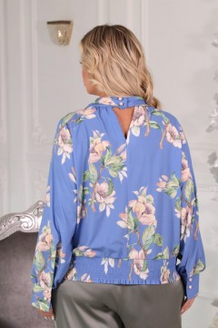 Красивая блузка с цветочным принтом Wisell(фото5)