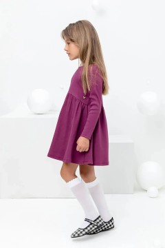 Стильное платье для девочки КР 5778/насыщенная клюква к405 платье Crockid(фото2)
