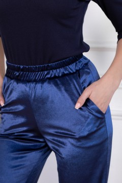 Синии брюки с карманами Wisell(фото3)