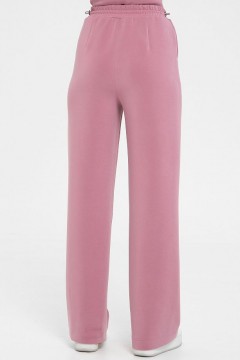Розовые брюки с застроченными стрелками Priz(фото4)