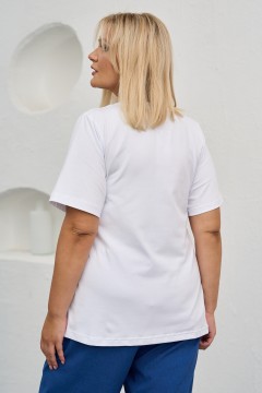 Белая женская футболка Sparada(фото3)