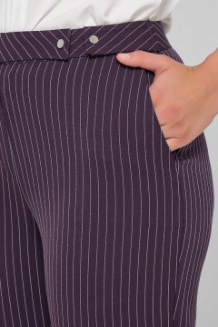 Классические брюки пурпурного оттенка Priz(фото3)