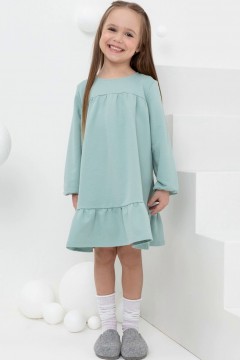 Практичное платье для девочки КР 5819/голубой прибой к433 платье Crockid