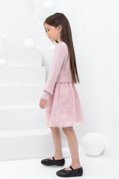 Оригинальное платье для девочки КР 5833/розовый лед к433 платье Crockid(фото2)