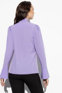 Сиреневая женская блузка Charutti(фото4)