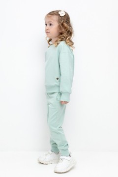 Удобные брюки для девочки К 400516/голубая дымка брюки Crockid(фото2)