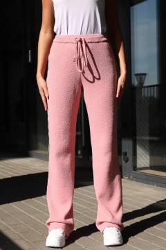 Удобные розовые брюки Wisell(фото3)
