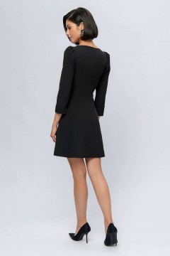 Чёрное короткое платье 1001 dress(фото3)
