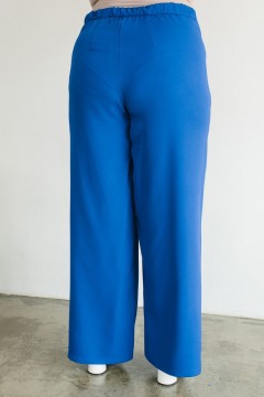 Синие широкие брюки Jetty-plus(фото4)