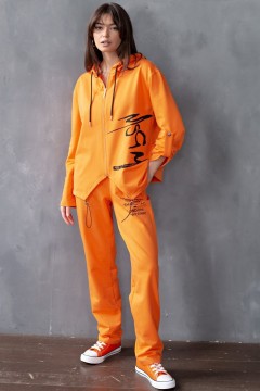 Оранжевый спортивный костюм Happychoice