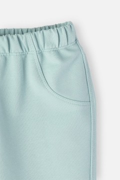 Бирюзовые брюки для девочки КР 400450/голубой прибой к433 брюки Crockid(фото2)