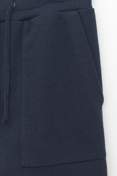 Синие брюки для мальчика КР 400587/индиго к408 брюки Crockid(фото6)