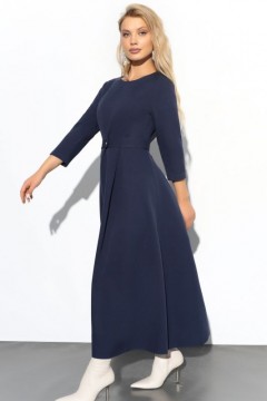 Длинное синее платье Charutti(фото4)