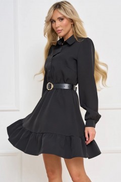 Модное чёрное платье Jetty