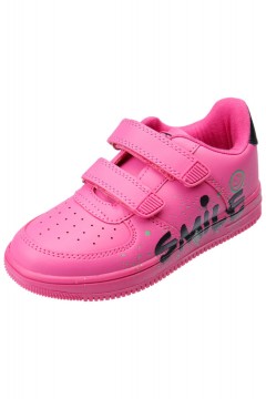 Розовые кроссовки с принтом для девочки 32321356 Play Today(фото2)