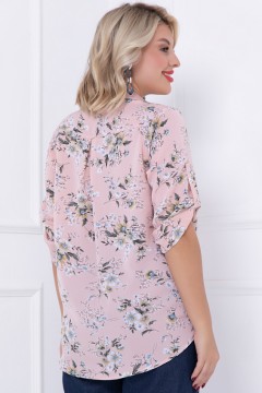 Стильная блузка с цветочным принтом Bellovera(фото4)