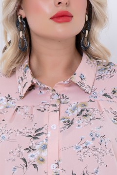 Стильная блузка с цветочным принтом Bellovera(фото3)