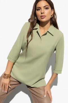 Зелёная женская блузка Charutti