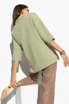 Зелёная женская блузка Charutti(фото4)