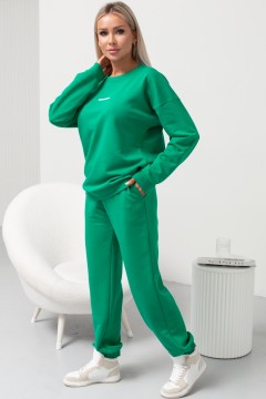Стильный зелёный костюм Асель №1 Valentina