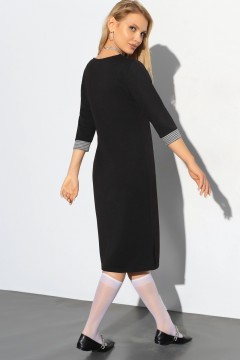 Чёрное женское платье 48 размера Charutti(фото4)