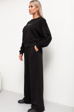 Стильный чёрный костюм Дания №1 Valentina(фото3)