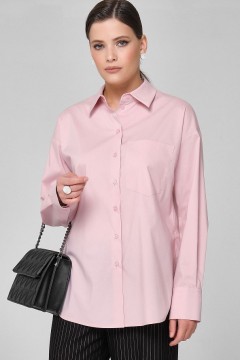 Розовая рубашка с длинными рукавами Priz