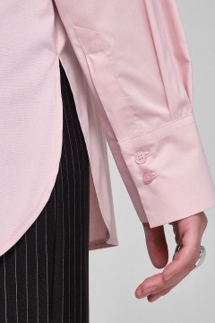 Розовая рубашка с длинными рукавами Priz(фото3)