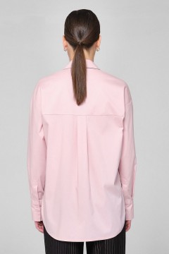 Розовая рубашка с длинными рукавами Priz(фото4)
