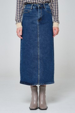 Длинная джинсовая юбка Priz(фото3)