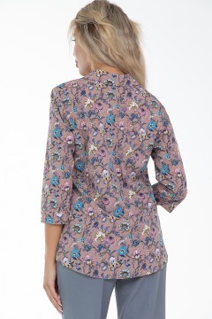 Красивая блузка в принтом Diolche(фото3)