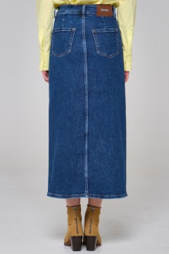 Синяя джинсовая юбка Priz(фото4)