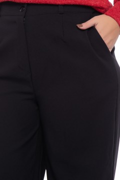 Чёрные женские брюки Lady Taiga(фото3)