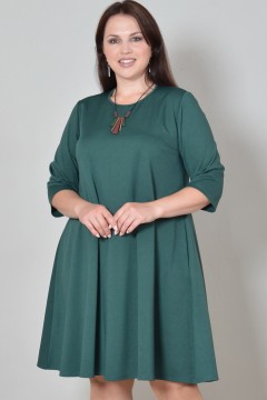 Зелёное платье миди Avigal