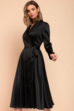 Чёрное платье миди 1001 dress