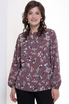 Блузка с цветочным принтом Diolche(фото2)