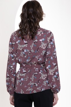 Блузка с цветочным принтом Diolche(фото3)