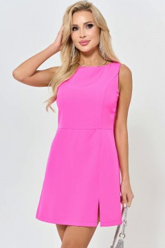 Короткое розовое платье-сарафан Jetty