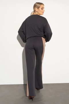 Серые женские брюки Charutti(фото4)