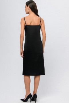 Чёрное женское платье 1001 dress(фото3)