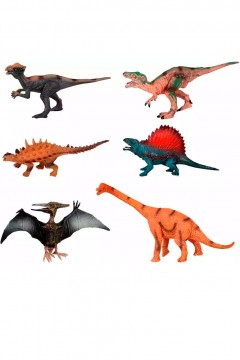 Набор динозавров 1002-3 Я играю в зоопарк 6 шт. Familiy