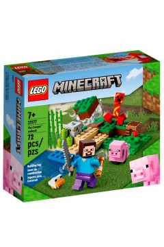 Конструктор Засада Крипера 21177 LEGO Minecraft Familiy