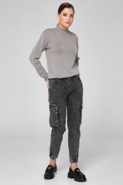 Серые джинсы-джоггеры Priz(фото2)