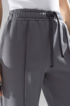 Серые широкие брюки Charutti(фото3)