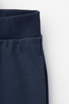 Стильные синие штаны для девочки КР 400607/индиго к421 брюки Crockid(фото3)