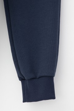 Стильные синие штаны для девочки КР 400607/индиго к421 брюки Crockid(фото4)