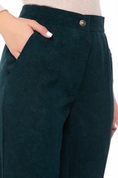 Вельветовые брюки с отворотами и карманами Lady Taiga(фото3)