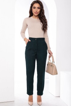 Вельветовые брюки с отворотами и карманами Lady Taiga(фото2)