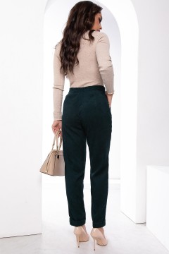 Вельветовые брюки с отворотами и карманами Lady Taiga(фото4)