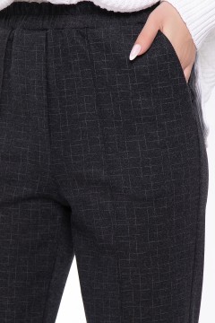 Чёрные брюки с карманами Lady Taiga(фото3)
